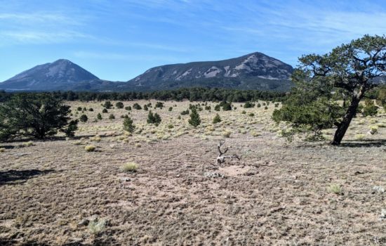 35 acres in Huerfano County, Colorado. Very private and surrounded by breath-taking views of the Rockies and Sangre de Cristo mountains. (County Rd 542)